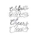 Celebrate Sentiment Builder Die & Stamp Set by Chloes Creative Cards - Craftywaftyshop