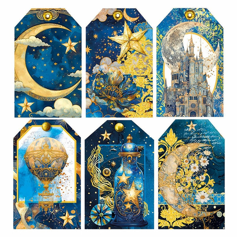 Celestial 6"x6" Vellum Fussy Cut by Ciao Bella - Craftywaftyshop