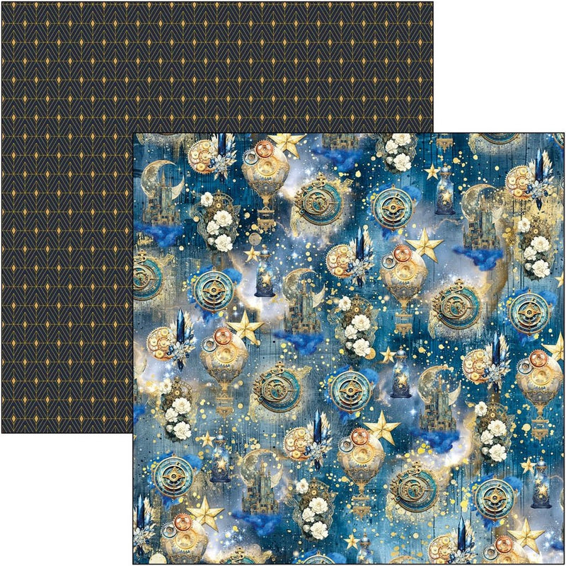 Celestial 8"x8" Paper Pad by Ciao Bella - Craftywaftyshop