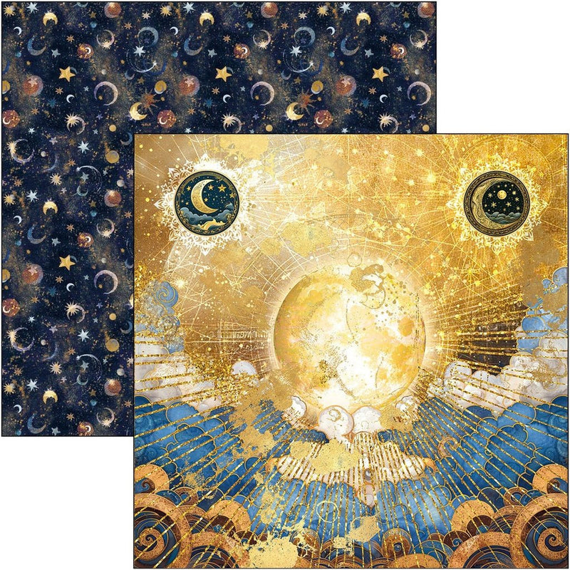 Celestial 8"x8" Paper Pad by Ciao Bella - Craftywaftyshop