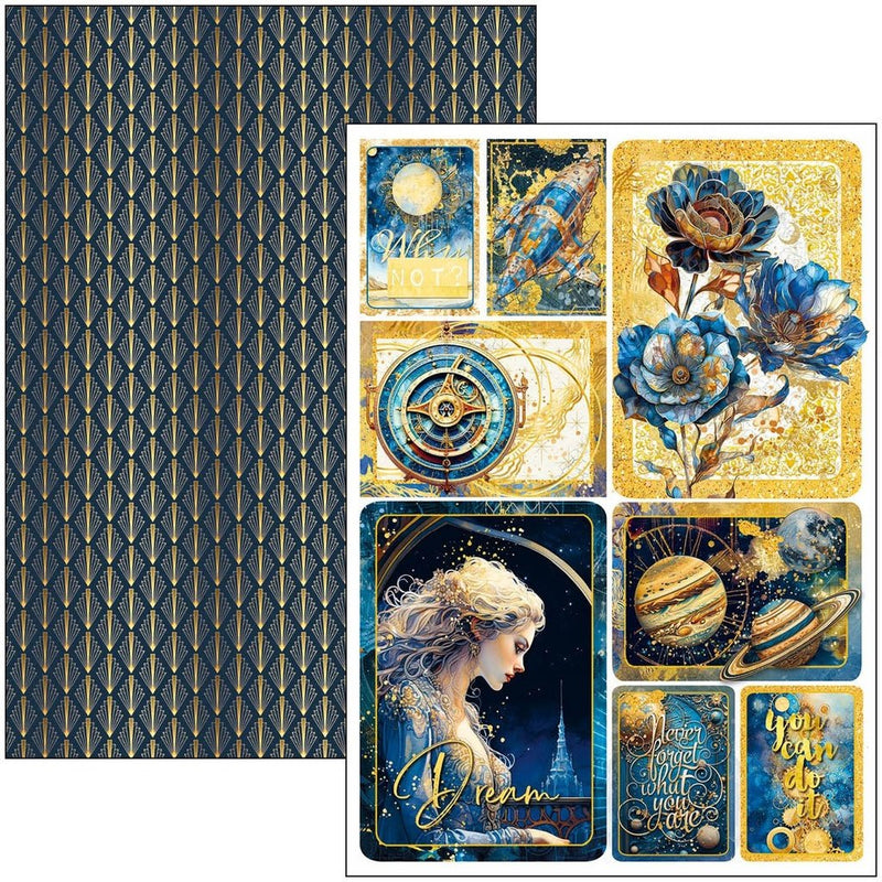 Celestial Creative Pad A4 by Ciao Bella - Craftywaftyshop