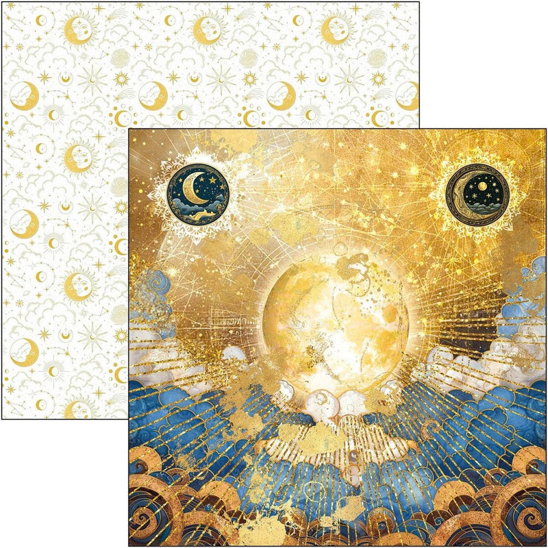 Celestial Paper Pad 12"x12" by Ciao Bella - Craftywaftyshop