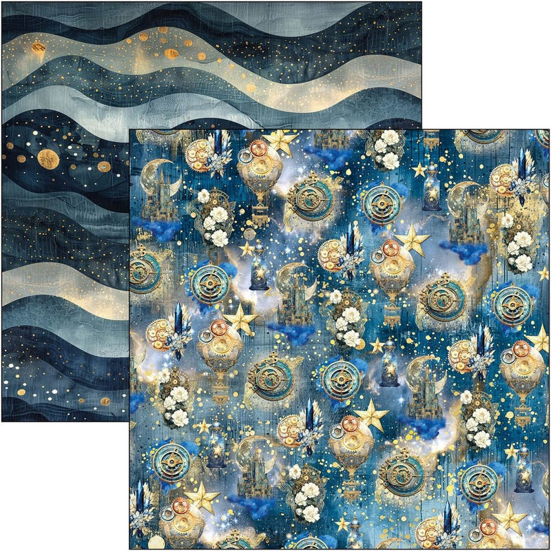Celestial Paper Pad 12"x12" by Ciao Bella - Craftywaftyshop