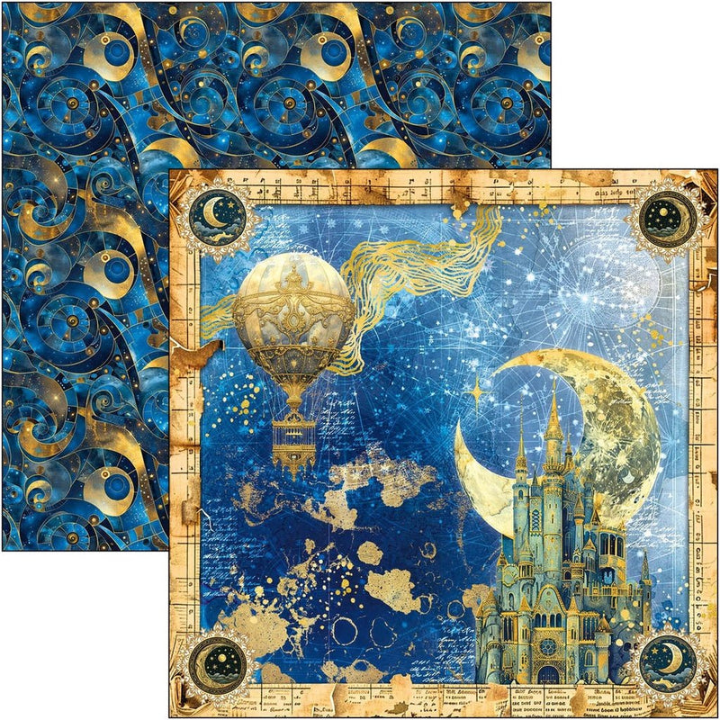 Celestial Patterns Pad 12"x12" by Ciao Bella - Craftywaftyshop