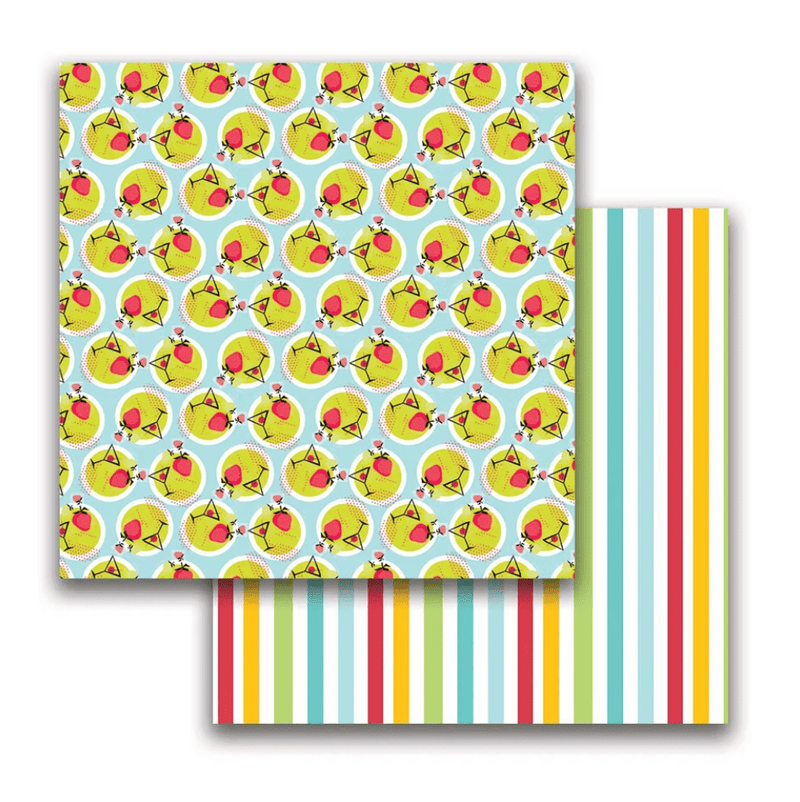 Cheers and Beers 6 x 6" Paper Pack By Polkadoodles - Craftywaftyshop