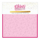 Chloes Creative Cards 8x8 Embossing Folder - Baby Footprints Background | C - 8EMB - BABY - Craftywaftyshop