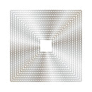 Chloes Creative Cards 8x8 Scalloped & Pierced Squares Metal Die Set (16 Nesting Dies) – Frames, Mats & Layers - Craftywaftyshop