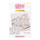 Chloes Creative Cards Beaded Snowflake Background A6 Stamp Set | C-STAM-BSNOWB - Craftywaftyshop