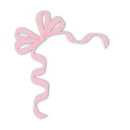 Chloes Creative Cards Corner Ribbon Bow Metal Die Set | C-MDIE-CORB - Craftywaftyshop