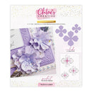 Chloes Creative Cards Cut & Emboss Folder Majestic Flower C-CEMB-MAJFL - Craftywaftyshop