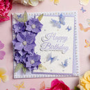 Chloes Creative Cards Cut & Emboss Folder Majestic Flower C-CEMB-MAJFL - Craftywaftyshop
