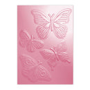 Chloe’s Creative Cards Delightful Butterflies 5x7 3D Embossing Folder, Dies & Stamps Set – Coordinating Butterfly Designs - Craftywaftyshop