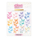 Chloe’s Creative Cards Delightful Butterfly Ombre Printed Vellum Pad 5x7 - Craftywaftyshop