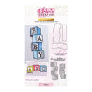Chloes Creative Cards Die & Stamp - Baby Collection Blocks | C - DIEST - BABYBK - Craftywaftyshop