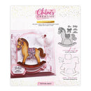 Chloes Creative Cards Die & Stamp - Baby Collection Rocking Horse | C - DIEST - ROCKH - Craftywaftyshop