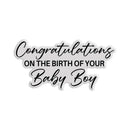 Chloes Creative Cards Die & Stamp - Baby Collection Sentiment Baby Boy | C - DIEST - SENBOY - Craftywaftyshop