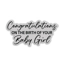 Chloes Creative Cards Die & Stamp - Baby Collection Sentiment Baby Girl | C - DIEST - SENGIR - Craftywaftyshop