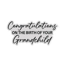 Chloes Creative Cards Die & Stamp - Baby Collection Sentiment Grandchild | C - DIEST - SENGRAN - Craftywaftyshop