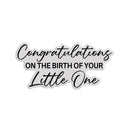 Chloes Creative Cards Die & Stamp - Baby Collection Sentiment Little One | C - DIEST - SENLIL - Craftywaftyshop