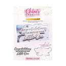 Chloes Creative Cards Die & Stamp - Baby Collection Sentiment Little One | C - DIEST - SENLIL - Craftywaftyshop