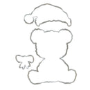 Chloes Creative Cards Die & Stamp - Baby Collection Teddy | C - DIEST - BABYT - Craftywaftyshop