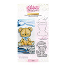 Chloes Creative Cards Die & Stamp - Baby Collection Teddy | C - DIEST - BABYT - Craftywaftyshop