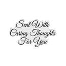 Chloe's Creative Cards Die & Stamp Caring Thoughts | C-DIEST-SENCAR - Craftywaftyshop