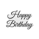 Chloe's Creative Cards Die & Stamp Happy Birthday | C-DIEST-SENHB - Craftywaftyshop