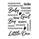Chloes Creative Cards Die & Stamp - Sentiment Builder Baby | C - DIEST - SENTBBABY - Craftywaftyshop
