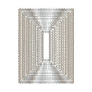 Chloes Creative Cards Metal Die Set - 8x8 Dainty Rectangles | C - MDIE - 8DR - Craftywaftyshop