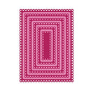 Chloes Creative Cards Metal Die Set - 8x8 Dainty Rectangles | C - MDIE - 8DR - Craftywaftyshop