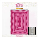 Chloes Creative Cards Metal Die Set - 8x8 Dainty Rectangles | C - MDIE - 8DR - Craftywaftyshop
