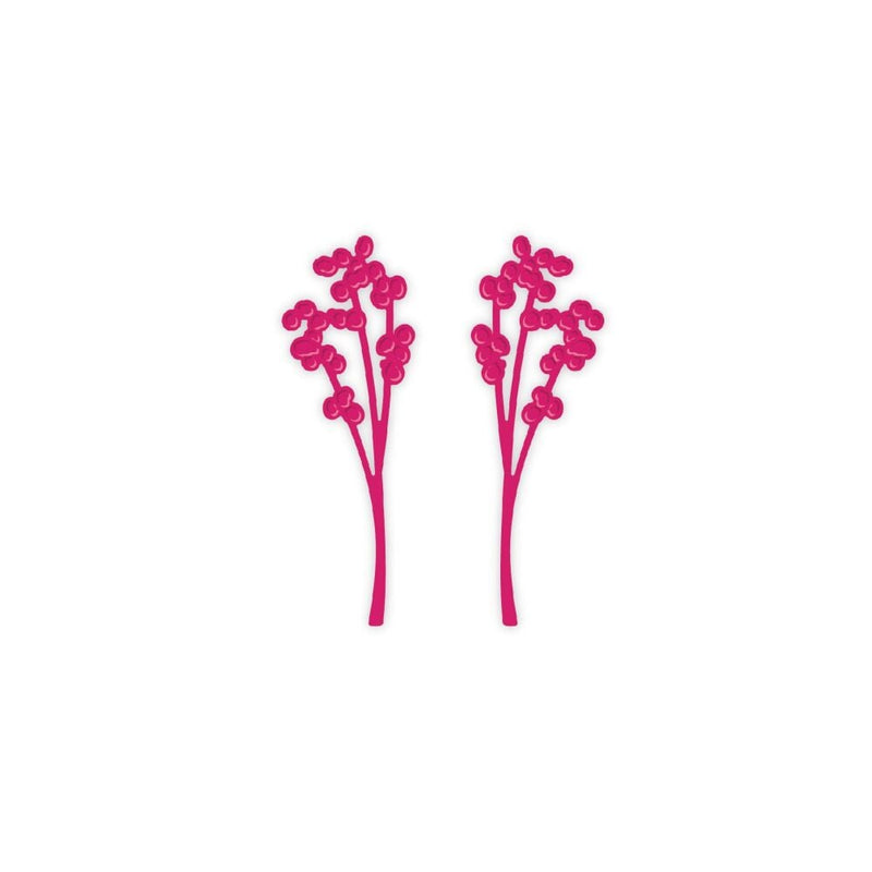 Chloes Creative Cards Metal Die Set - Berry Foliage - Craftywaftyshop