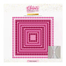Chloe's Creative Cards Metal Die Set – Pearly Squares 8x8 | C-MDIE-8PS - Craftywaftyshop
