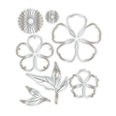 Chloe’s Creative Cards Peony Flower 5x7 3D Embossing Folder & Metal Dies Set – Layered Peony Blooms - Craftywaftyshop