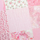 Chloe’s Creative Cards Pretty Peonies 8x8 Designer Printed Paper Pad (48 Sheets, 160gsm) – Double - Sided Floral Patterns - Craftywaftyshop