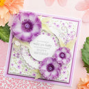 Chloe’s Creative Cards Pretty Peonies Ombre Printed Vellum Pad 5x7 (96 Sheets, 110gsm) – Designer Floral Vellum - Craftywaftyshop