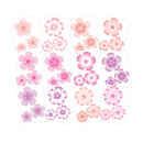 Chloe’s Creative Cards Pretty Peonies Ombre Printed Vellum Pad 5x7 (96 Sheets, 110gsm) – Designer Floral Vellum - Craftywaftyshop