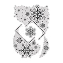 Chloes Creative Cards Snowflake Trails A6 Photopolymer Stamp Set | C-STAM-SNOWT - Craftywaftyshop