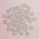 Chloes Creative Cards Sparklers Flower Sparklers Silver | C-SPARKE-SFLO - Craftywaftyshop