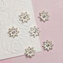 Chloes Creative Cards Sparklers Flower Sparklers Silver | C-SPARKE-SFLO - Craftywaftyshop