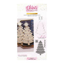 Chloes Creative Cards Starlit Christmas Tree Die & Stamp Set | C-DIEST-STARCT - Craftywaftyshop