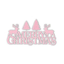 Chloes Creative Cards Starlit Merry Christmas Metal Die Set | C-MDIE-MERC - Craftywaftyshop