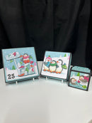 Christmas Advent Book and Exploding Box Kit by Craftywafty - Craftywaftyshop