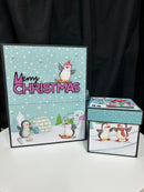 Christmas Advent Book and Exploding Box Kit by Craftywafty - Craftywaftyshop