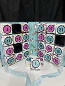 Christmas Advent Book and Exploding Box Kit by Craftywafty - Craftywaftyshop