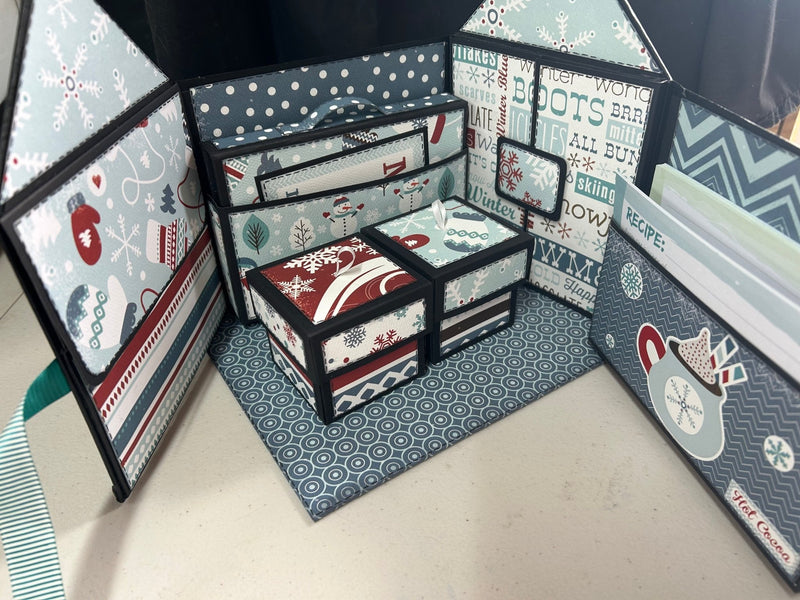 Christmas Planner & Advent House Instructions Download - Craftywaftyshop