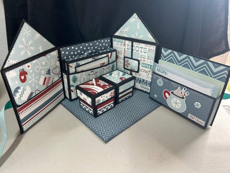Christmas Planner & Advent House Instructions Download - Craftywaftyshop