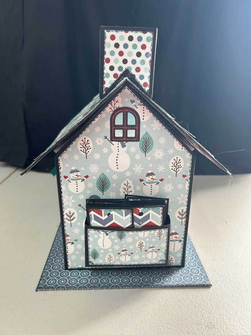 Christmas Planner & Advent House Instructions Download - Craftywaftyshop