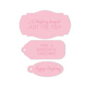 Christmas Tiny Tag and Sentiments Die & Stamp by Chloes Creative Cards - Craftywaftyshop